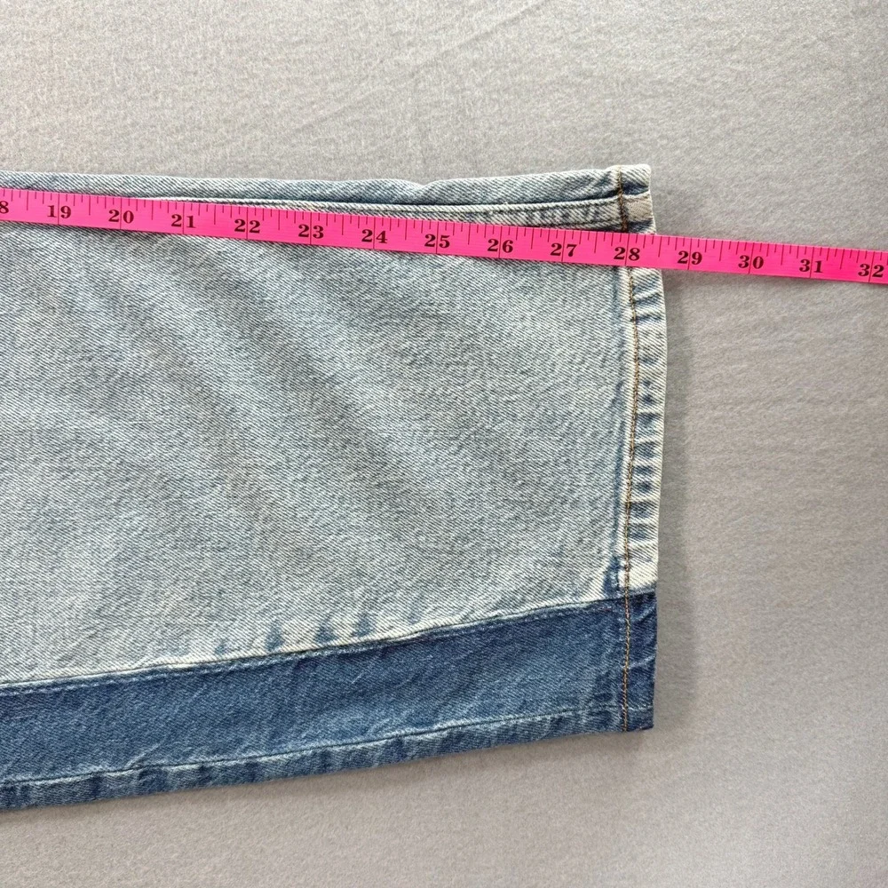 Good American Good Standard Barrel Jeans Women's 6/28 Indigo